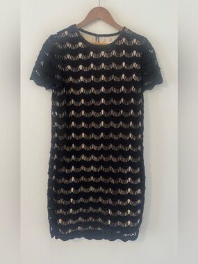 chinese dress ladies KATE SPADE Size XS Pink Polyester Lace Shift Dress